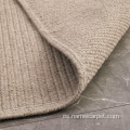 Alfombra de área tejida de lana trenzada de alta calidad